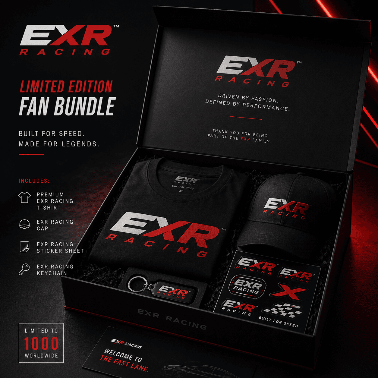 מארז EXR Fan Bundle · Limited Edition