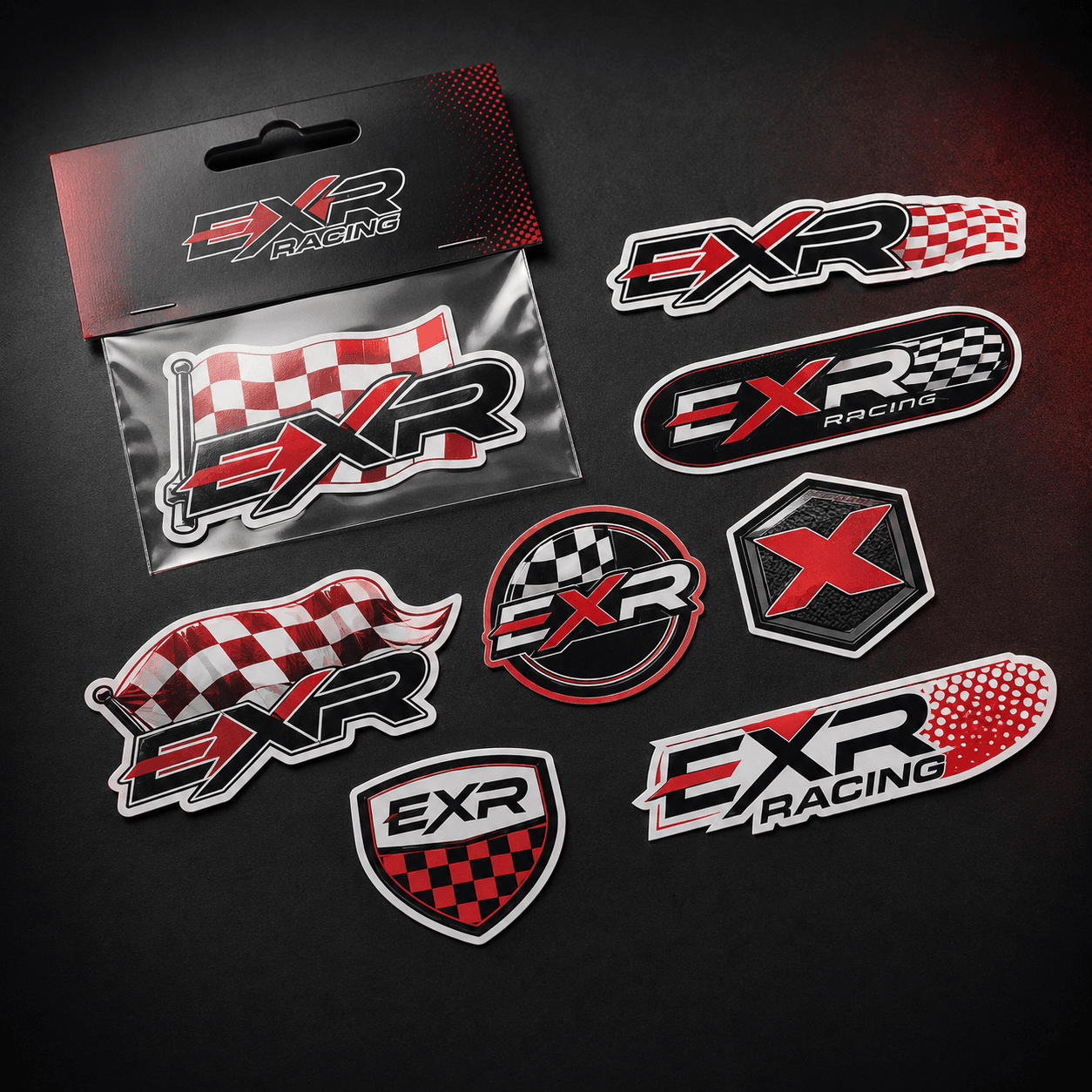 מדבקות EXR Sticker Pack