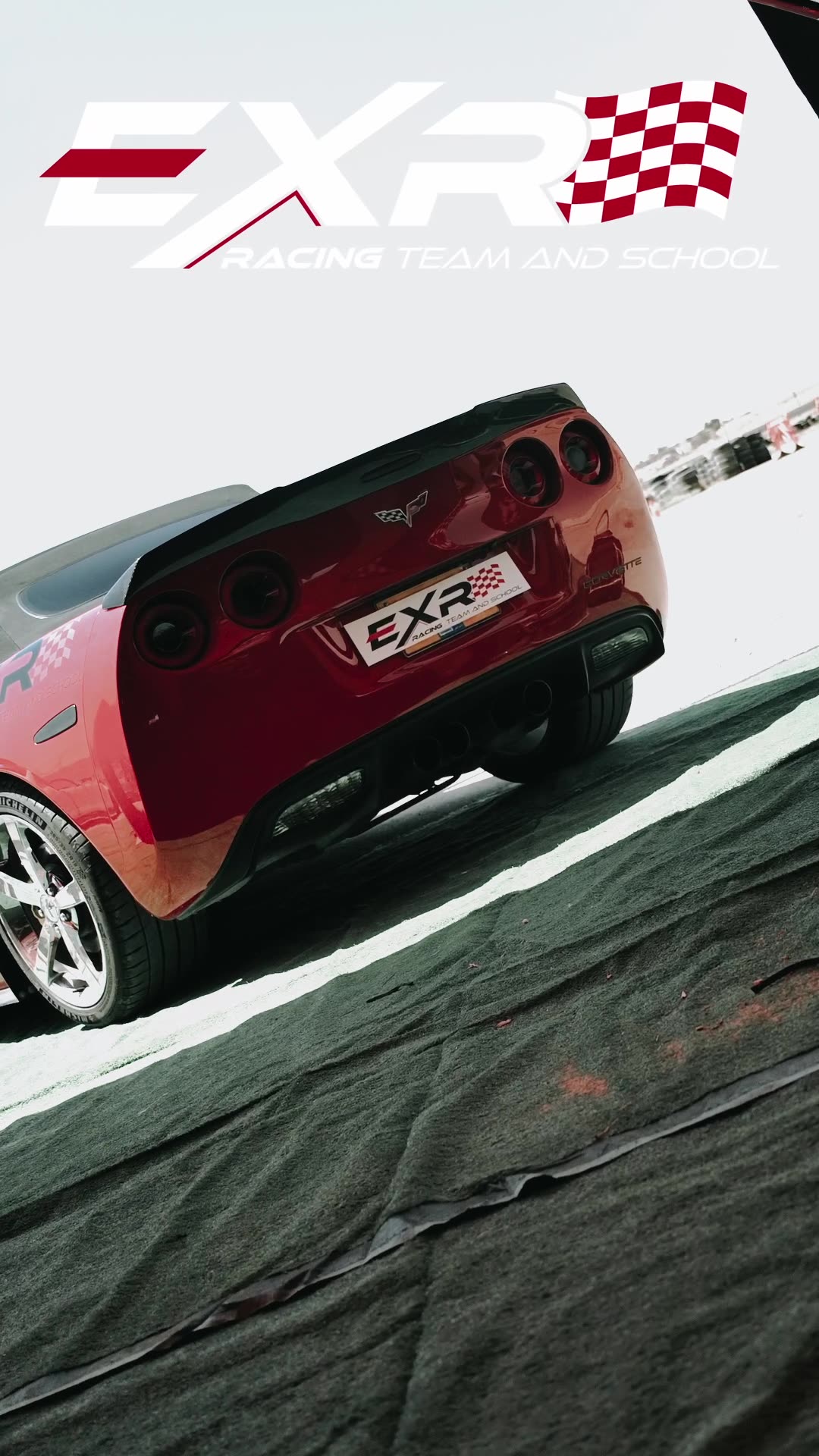 Corvette C6 on track — an experience gift for a friend in Israel